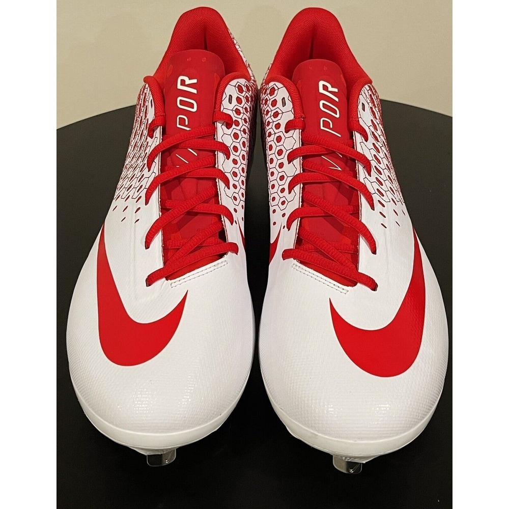 Men's 15 Nike Lunar Vapor Ultrafly Elite 2 Metal Baseball Cleats Red AO7946-161 - Picture 6 of 8